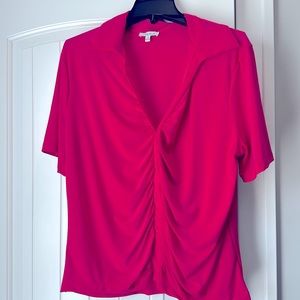 White Birch ruched top New without tags.